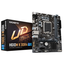 Дънна платка Gigabyte H610M-K, LGA1700, 2xDDR4, Micro ATX