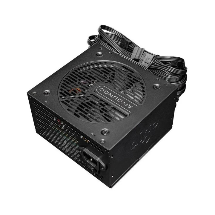 Захранване Aigo AT850, 850W 80PLUS Bronze, ATX, Active PFC, 120mm вентилатор - AT850-BK - 1