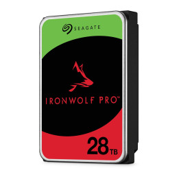 Твърд диск Seagate IronWolf Pro, 28TB 3.5" SATA3 7200rpm 512MB - ST28000NT002 - 1