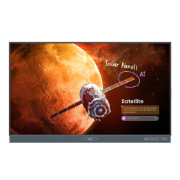 Интерактивен дисплей BenQ RP7505, 75" 4K UHD, 450 cd/m2, 50 точки на допир, Android 15.0, OPS слот - 9H.FC2TC.DE - 1