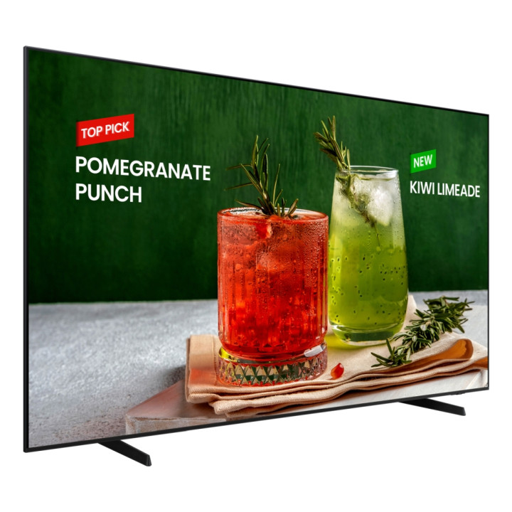 Телевизор Samsung Business TV LH98BEDH, 98" 4K 3840x2160 LED, 120Hz, Tizen Smart TV, Wi-Fi, 3 HDMI, DVB-T2/C/S2 - LH98BEDHLGUXEN