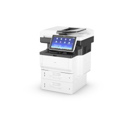 Мултифункционално лазерно устройство Ricoh IM 350FSE, A4, монохромен печат, 35ppm, 1200 x 1200 dpi, SPDF, двустранен печат, USB,