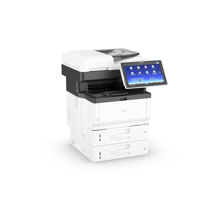 Мултифункционално лазерно устройство Ricoh IM 350FSE, A4, монохромен печат, 35ppm, 1200 x 1200 dpi, SPDF, двустранен печат, USB,