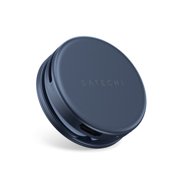 Докинг станция Satechi OnTheGo 5-in-1, 1x HDMI 4K 60Hz, 1x USB-C 5Gbps, 1x USB-A 3.0 5Gbps, 1x USB-C PD 60W, четец за SD карти, 