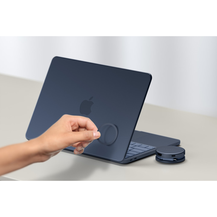 Докинг станция Satechi OnTheGo 5-in-1, 1x HDMI 4K 60Hz, 1x USB-C 5Gbps, 1x USB-A 3.0 5Gbps, 1x USB-C PD 60W, четец за SD карти, 