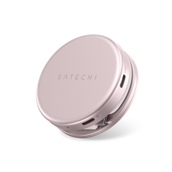 Докинг станция Satechi OntheGo 5-in-1, 1x HDMI 4K 60Hz, 1x USB-C 5Gbps, 1x USB-A 3.0 5Gbps, 1x USB-C PD 60W, четец за SD карти, 