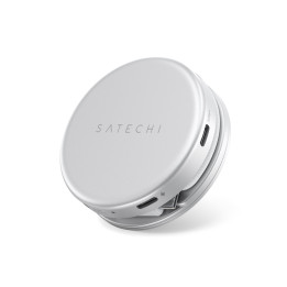 Докинг станция Satechi OnTheGo 5-in-1, 1x HDMI 4K 60Hz, 1x USB-C 5Gbps, 1x USB-A 3.0 5Gbps, 1x USB-C PD 60W, четец за SD карти, 
