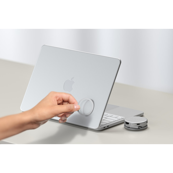 Докинг станция Satechi OnTheGo 5-in-1, 1x HDMI 4K 60Hz, 1x USB-C 5Gbps, 1x USB-A 3.0 5Gbps, 1x USB-C PD 60W, четец за SD карти, 