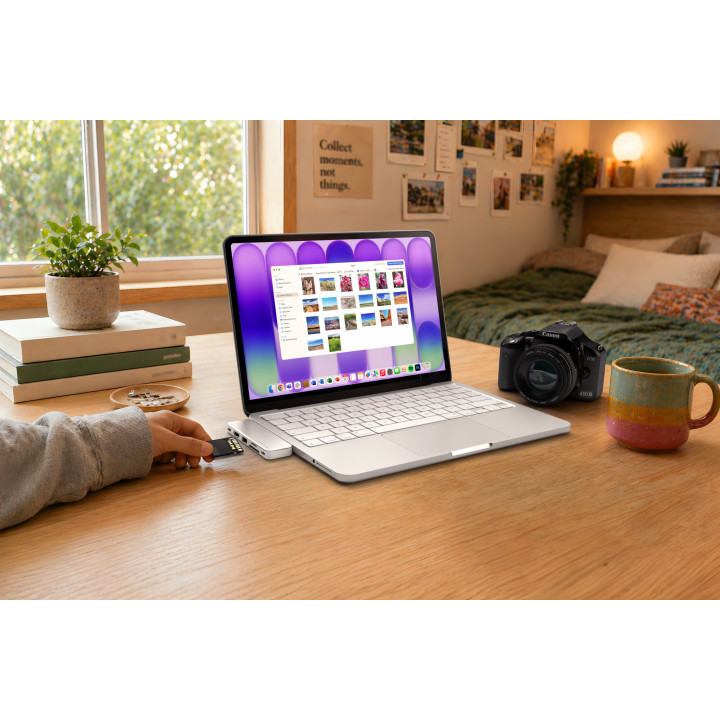 Докинг станция Satechi USB-C Snap Hub, 1x HDMI 4K 60Hz, 1x USB-C 5Gbps, 1x USB-A 3.0 5Gbps, 1x USB-C PD, 1x microSD/SD четец, Si