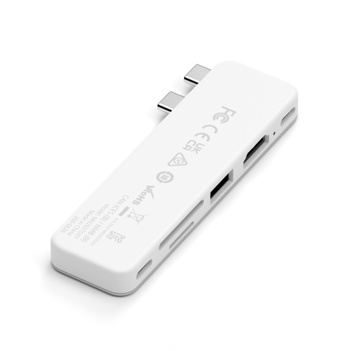 Докинг станция Satechi USB-C Snap Hub, 1x HDMI 4K 60Hz, 1x USB-C 5Gbps, 1x USB-A 3.0 5Gbps, 1x USB-C PD, 1x microSD/SD четец, Si