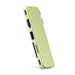 Докинг станция Satechi USB-C Snap Hub, 1x HDMI 4K 60Hz, 1x USB-C 5 Gbps, 1x USB-A 3.0 5 Gbps, 1x USB-C PD, 1x microSD, 1x SD, Ci