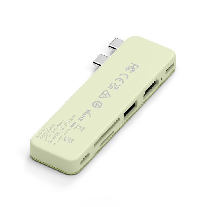 Докинг станция Satechi USB-C Snap Hub, 1x HDMI 4K 60Hz, 1x USB-C 5 Gbps, 1x USB-A 3.0 5 Gbps, 1x USB-C PD, 1x microSD, 1x SD, Ci