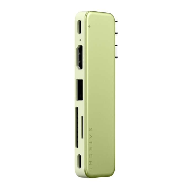 Докинг станция Satechi USB-C Snap Hub, 1x HDMI 4K 60Hz, 1x USB-C 5 Gbps, 1x USB-A 3.0 5 Gbps, 1x USB-C PD, 1x microSD, 1x SD, Ci