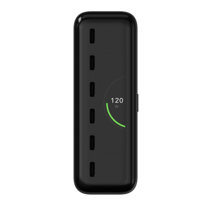 Зарядно устройство Satechi ChargeView, 240W, 6x USB-C, Space Black - ST-C6CV240C-EU - 9