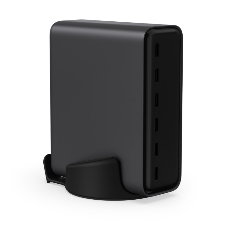 Зарядно устройство Satechi ChargeView, 240W, 6x USB-C, Space Black - ST-C6CV240C-EU - 12