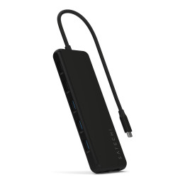 USB-C докинг станция Satechi 13-in-1 Triple Display Multiport, 3x дисплей, черен - ST-P3D13K - 1