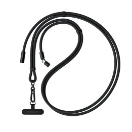 Кабел с връзка за носене Satechi OntheGo Crossbody Lanyard, черен - ST-LOTGLK - 1