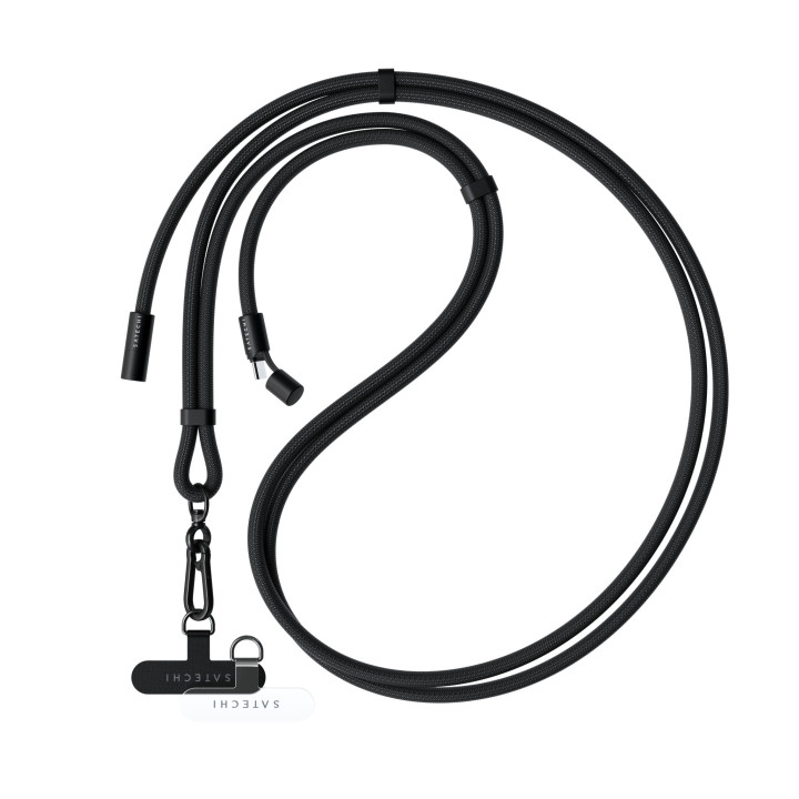 Кабел с връзка за носене Satechi OntheGo Crossbody Lanyard, черен - ST-LOTGLK - 5