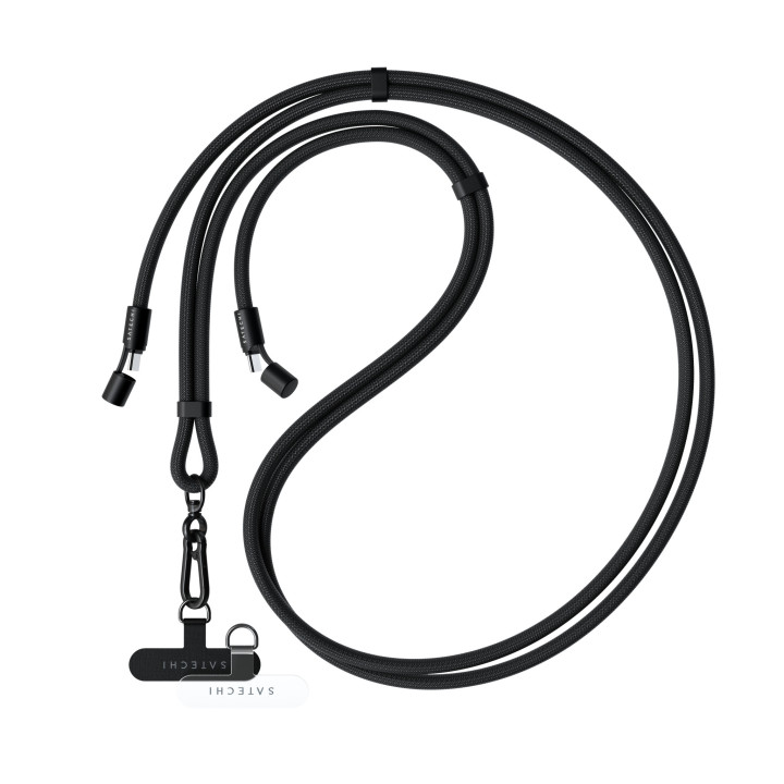Кабел с връзка за носене Satechi OntheGo Crossbody Lanyard, черен - ST-LOTGLK - 11