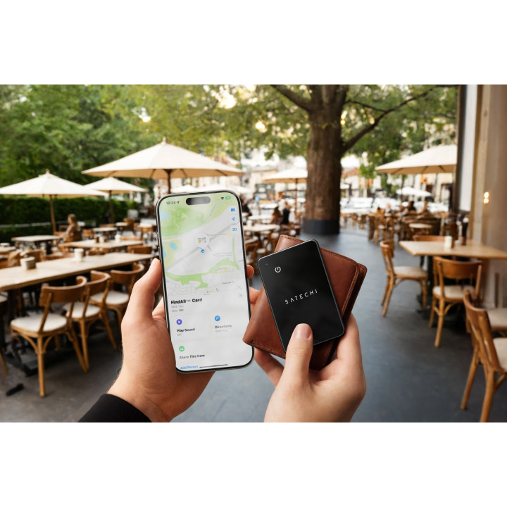 Проследяващо устройство с формата на кредитна карта Satechi FindAll Card, черен - ST-LFAWCK - 2