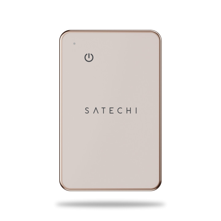 Тракер Satechi FindAll Card, Find My, безжичен, Desert Rose - ST-LFAWCR - 1