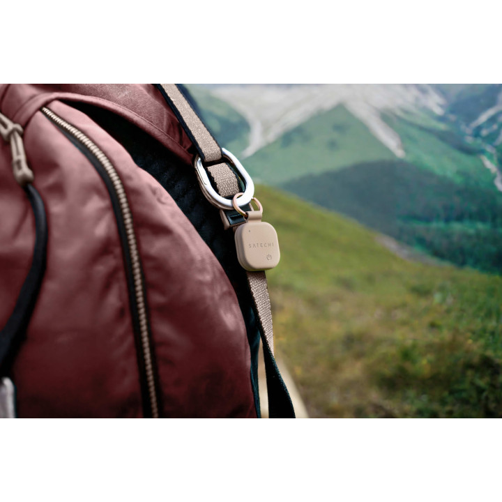 Ключодържател Satechi Findall Vegan-leather, цвят Desert Rose - ST-LKCFR - 2