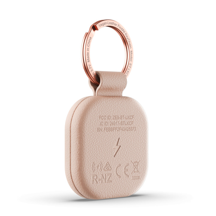 Ключодържател Satechi Findall Vegan-leather, цвят Desert Rose - ST-LKCFR - 4