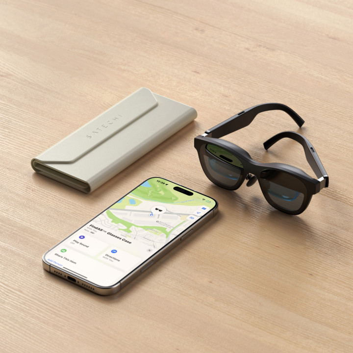 Калъф за очила Satechi FindAll, веган кожа, пясъчен цвят - ST-LFAGCW - 3