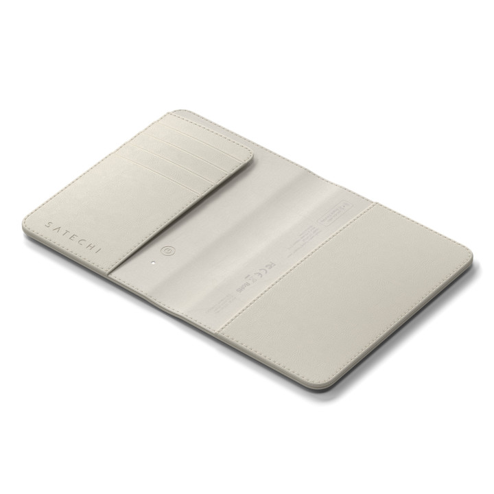 Калъф за паспорт Satechi FindAll, веган кожа, Sand - ST-VPCW - 8