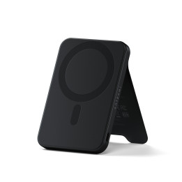 Външна батерия Satechi Qi2 Magnetic със стойка, 5000mAh, безжично зареждане, черна - ST-B5Q2SK - 1