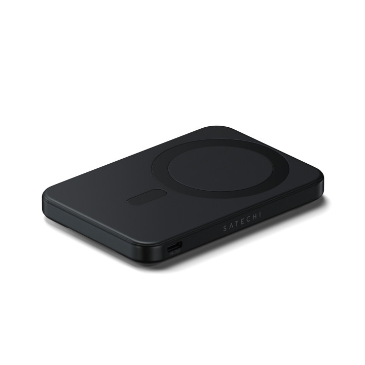 Външна батерия Satechi Qi2 Magnetic със стойка, 5000mAh, безжично зареждане, черна - ST-B5Q2SK - 7