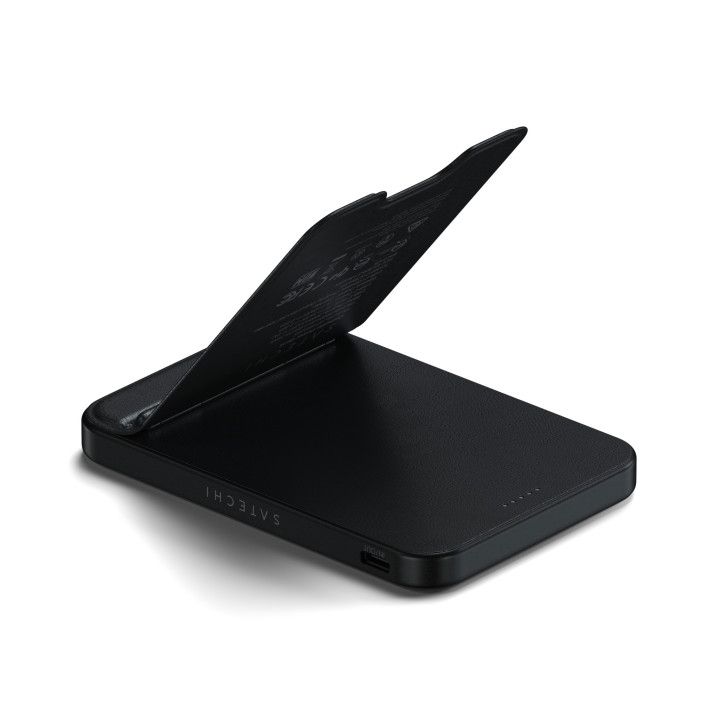 Външна батерия Satechi Qi2 Magnetic със стойка, 5000mAh, безжично зареждане, черна - ST-B5Q2SK - 9