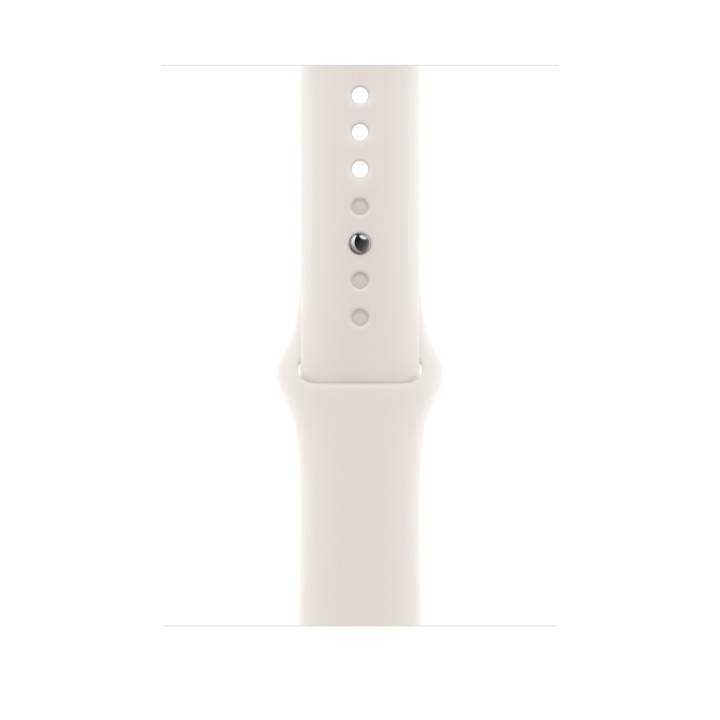 Смарт часовник Apple Watch SE 3 GPS, 44mm Starlight алуминиев корпус, Starlight Sport Band, размер M/L - MEHJ4MP/A - 3
