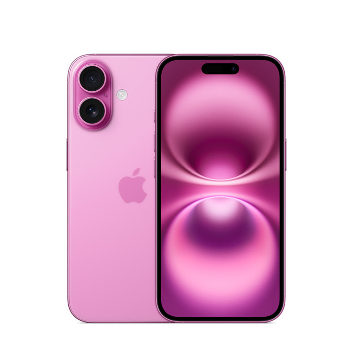 Смартфон Apple iPhone 16, 6.1", 8GB, 128GB, Pink - MYEA3ZD/A - 1
