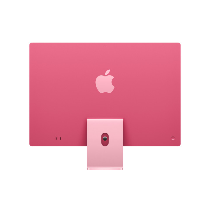 Компютър All-in-One Apple iMac 24, 24" 4.5K Retina, Apple M1 8-core CPU, 8-core GPU, 16GB, 256GB SSD, macOS, Pink - mwug3ze/a - 