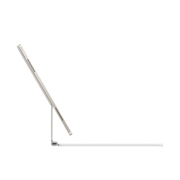 Клавиатура Apple Magic Keyboard за iPad Air 13" (M4/M3), US English, бяла - mdfw4lb/a - 4