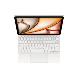 Калъф с клавиатура Apple Magic Keyboard за iPad Air 11" (M4/M3), International English, бял - mdfv4z/a - 1