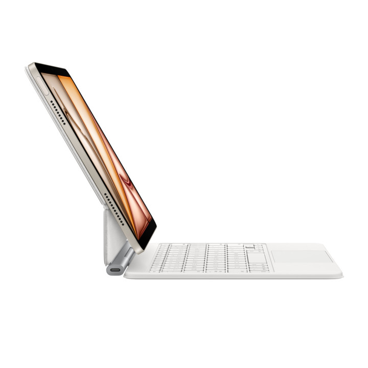 Калъф с клавиатура Apple Magic Keyboard за iPad Air 11" (M4/M3), International English, бял - mdfv4z/a - 4