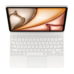 Клавиатура с тракпад Apple Magic Keyboard за iPad Air 13" (M4/M3), International English, бяла - MDFW4Z - 1