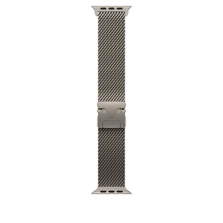Смарт часовник Apple Watch Ultra 3, 49mm Natural Titanium, Cellular, Natural Titanium Milanese Loop - Small - MEWW4QC/A - 2