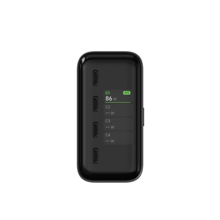 Настолно зарядно устройство Satechi ChargeView, 140W, 4xUSB-C, Space Black - ST-C4CV140C-EU - 3