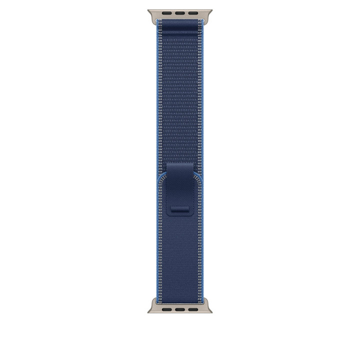 Смарт часовник Apple Watch Ultra 3, Cellular, 49mm Natural Titanium Case, Blue/Bright Blue Trail Loop, S/M - MEWR4QC/A - 3
