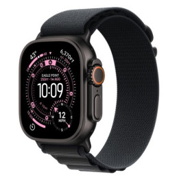 Смарт часовник Apple Watch Ultra 3 Cellular, 49mm Black Titanium Case, Black Alpine Loop Large - mf0x4qc/a - 1