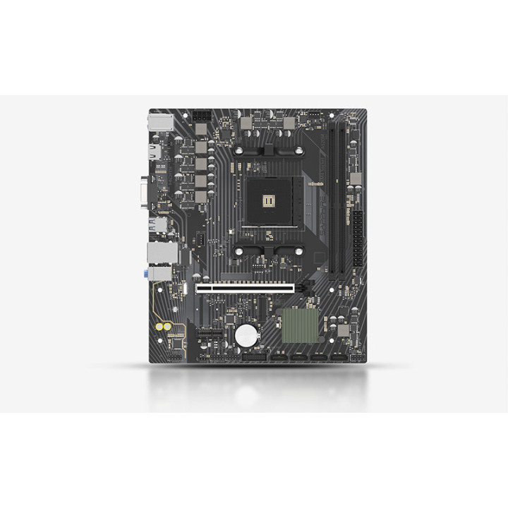 Дънна платка SAPPHIRE A520M-E, AMD A520, Socket AM4, 2x DDR4 до 64GB, 1x M.2, 4x SATA, Micro-ATX - 52119-04-40G - 2