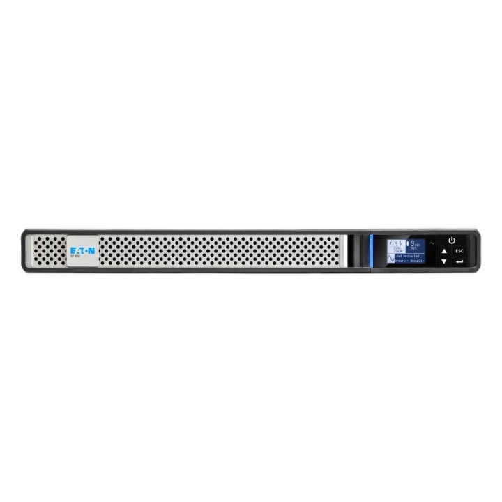Токозахранващо устройство Eaton 5P Gen2, 650VA/520W, Line-interactive, Rack 1U, 4 x IEC C13, LCD дисплей, USB/RS-232 - 5P650IRG2
