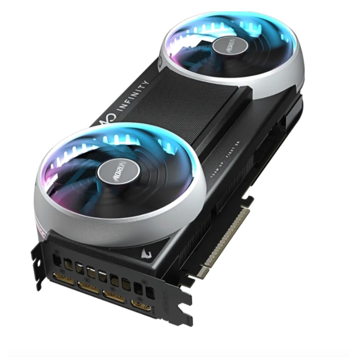 Видео карта Gigabyte AORUS GeForce RTX 5080 Infinity, 16GB GDDR7 256-bit, 3x DisplayPort 2.1b, HDMI 2.1b - GV-N5080AORUS IF-16GD