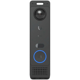 Смарт видеозвънец Ubiquiti UniFi Protect G6 Entry, 5MP, 2560x1920, 30fps, PoE+, IP55, Two-way audio, AI детекции, NFC четец, Blu