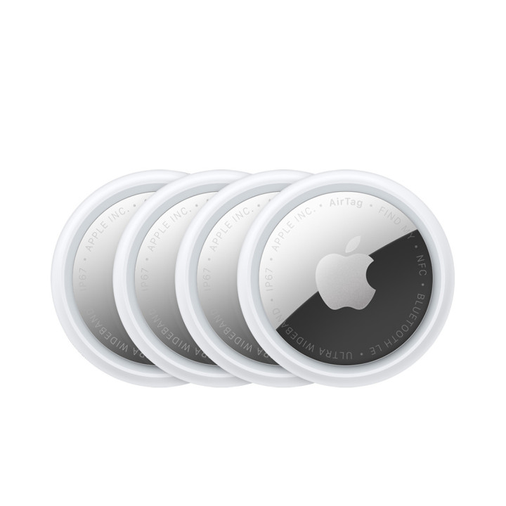 Bluetooth тракер Apple AirTag (2nd gen, 2026), 4 броя - MFEA4ZM/A - 1