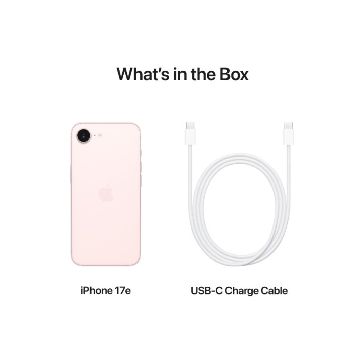 Смартфон Apple iPhone 17e, 6.1". 8GB, 256GB, Soft Pink - mhrx4zd/a - 4