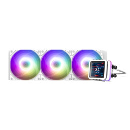 Водно охлаждане за процесор Zalman Alpha2 DS A36, 360mm радиатор, ARGB - ALPHA2 DS A36 WHITE - 1